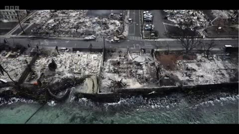 Hawaii deadly wildfires cause catastrophic damage BBC news