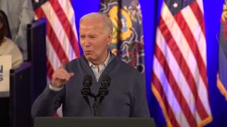 Biden: 'Pennsylvania, I Have A Message For You: Send Me To Congress!'