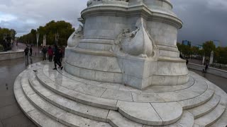 Monument at Buckingham palace London. Nov 2022