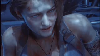 The Final Battle between Jill Valentine VS Mutant Nemesis - Resident Evil 3