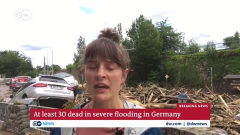 Flooding in Germany: Death toll rises to 33 with dozens still missing | DW News