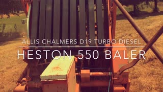 1962 AC D19 & Hesston 550 Baler