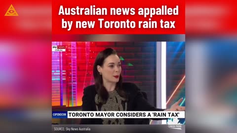 Toronto mayor considers a "Rain Tax"