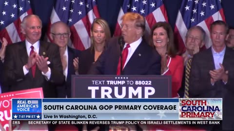 TRUMP RECEIVED MOST VOTES EVER IN SC PRIMARY