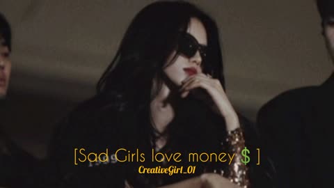 amaarae,moliy-sad girlz luv money remix (slowed & reverb )//tiktok song