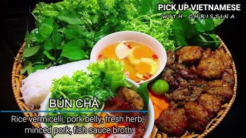 Vietnamese Food And Drinks VOCABULARY | Pick Up Vietnamese