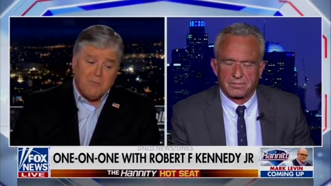 Sean Hannity Thinks Robert F Kennedy Jr Is Like AOC - 5/8/23