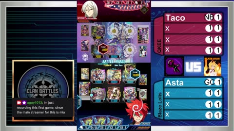 [Clan battle] QKEE VS Blaze Lolis (Asta vs Taco) 1