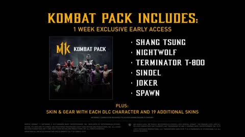 Mortal Kombat 11 Kombat Pack – Official Roster Reveal Trailer