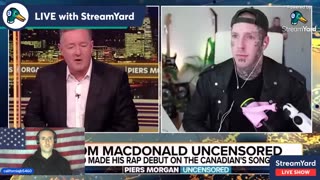 Trump Deranged woke rapper cries bigot card over Tom Mcdonalds and Ben Shapiros #1 Facts