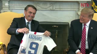 Trump and Bolsanaro sellan new alliance between USA and Brazil.