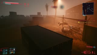 Cyberpunk 2077- my car just went off on its own.