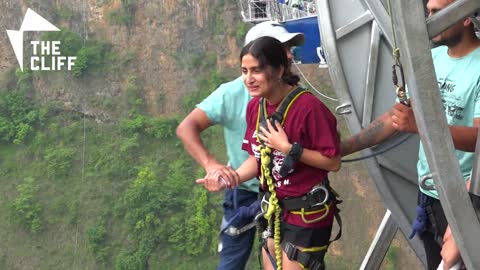 BUNGY || MY FIRST EVER EXPERIENCE || I LOVED IT || KUSHMA, PARBAT || THE CLIFF