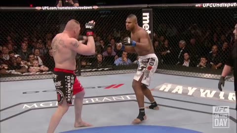 Alistair Overeem TKOs Brock Lesnar in UFC Debut _ UFC 141, 2011 _ On This Da_HD