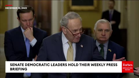Chuck Schumer Asked Point Blank What He Will Do If The House Impeaches Joe Biden