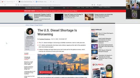 Diesel Shortage in the U.S.
