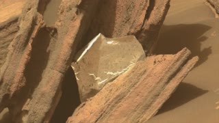 Perseverance spots unexpected intruder in Mars rock