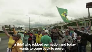 Truck Drivers Block Roads In Brazil A