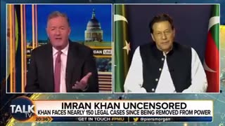 Chairman Imran Khan talk to piers Morgan.