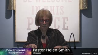 November 12 2023 - Pastor Helen with the Message