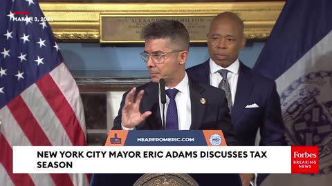 Eric Adams Announces Earned Income Tax Benefits Ahead Of Tax Season