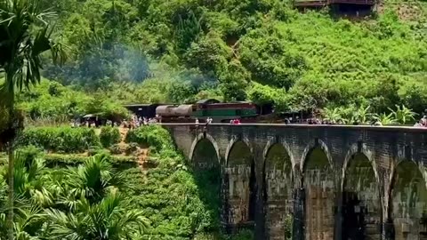 The Nine Arch Bridge Is One Of The Most Famous Sights In Sri Lanka