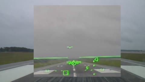 G450 HUD From 20 Feet to Touchdown