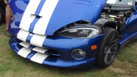 Dodge Vipers at a Car Show