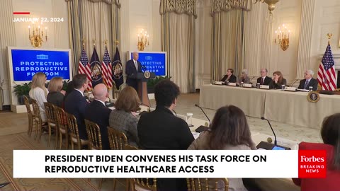 President Biden Delivers Remarks On The 51st Anniversary Of Roe V. Wade On Reproductive Healthcare