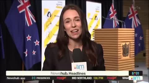 2021: Prime minister of New Zealand J. Ardern: If you got a vaccine passport you can do everything
