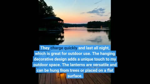 View Ratings: TomCare Solar Lights Flickering Flame Upgraded Metal Solar Lantern Outdoor Hangin...