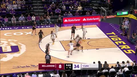 LSU Women's Basketball vs. Bellarmine - Highlights