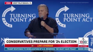 FULL SPEECH_ Steve Bannon at Turning Point Action Conference