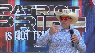 Jason Paletta speaking at Patriot Pride Sacramento July 30th 2022