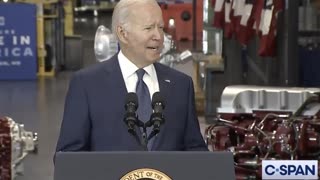 JOE BIDEN: "Two words, MADE IN AMERICA"