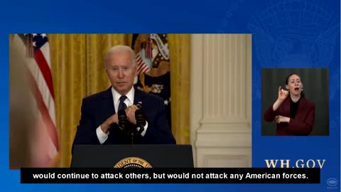 Biden admitting Trump's Afghanistan plan had been working before Biden messed it up.