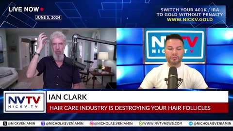 Ian Clark Discusses Hair Care Industry Destroying Your Hair Follicles with Nicholas Veniamin