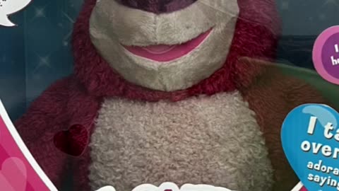 Disney Toy Story Lotso Bear Interactive Talking Plush Doll #shorts