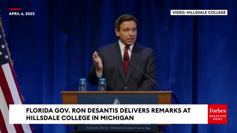 'DEI Is Division, Exclusion, And Indoctrination'- Ron DeSantis Goes After Higher Education