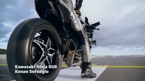 Ninja H2R vs F16 Jet | Race