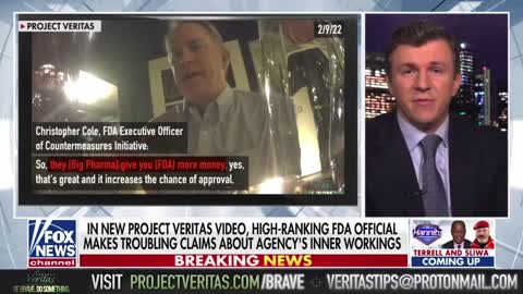 James O'Keefe joins Sean Hannity on the show to discuss Project Veritas' latest #ExposeFDA