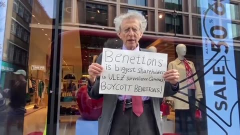Benettons are the biggest shareholders in the production of ULEZ cameras, tear them down