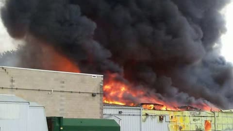 Massive Fire at Yet Another US Food Processing Plant 06-14-22