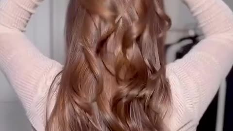 easy way hair style//high pony tail