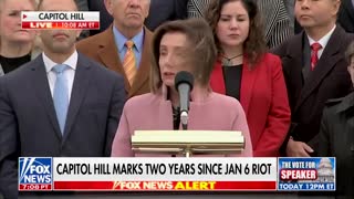 Pelosi Says "Emotional Scars Are Still Raw" from Jan. 6 Incident She Helped Cause