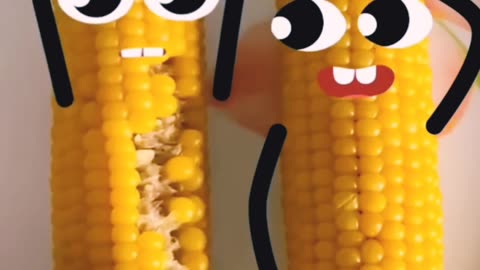 Chhu chhu tv | 2 Corn #shorts #cartoon #corn