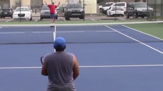 PRACTICE THE RETURN OF SERVE!