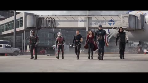 Team of iron man and team of a captain America