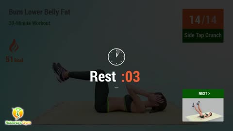 Burn down stupdown loiyar bally fat with this 30 Mint workout