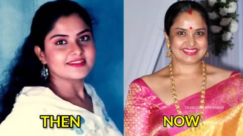 Tollywood mother character Actress Real Age 2023 _ Then and Now Jayasudha,Pavitra lokesh,meena
